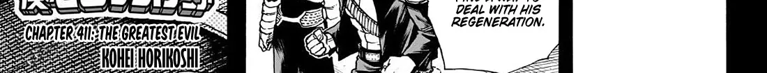 My Hero Academia, chapter 411, page 2