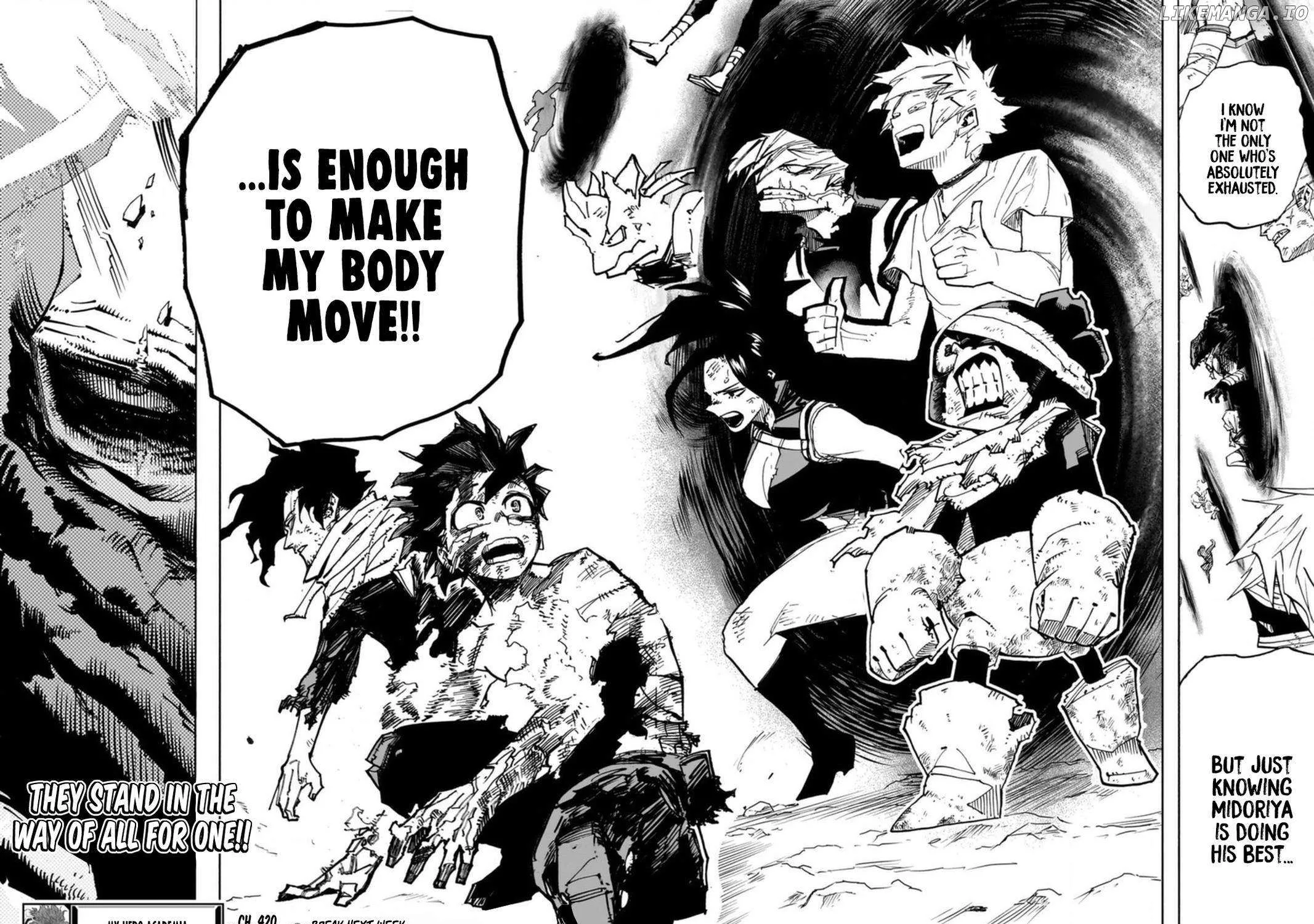 My Hero Academia, chapter 420, page 28