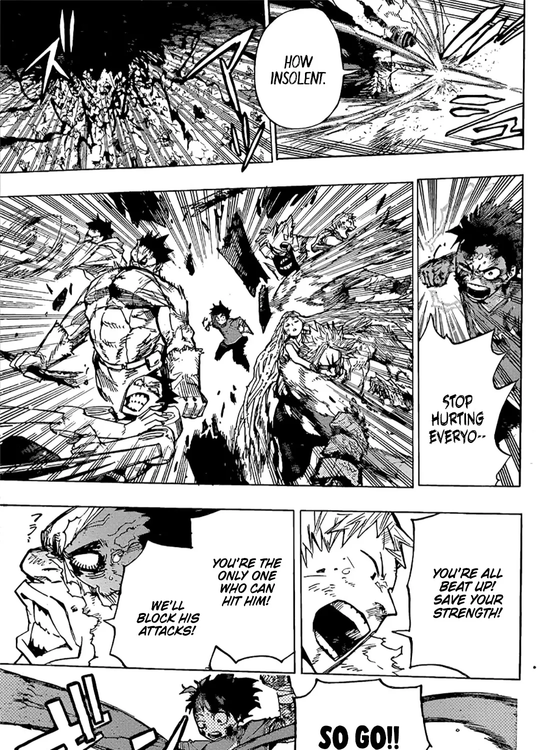 My Hero Academia, chapter 422, page 9