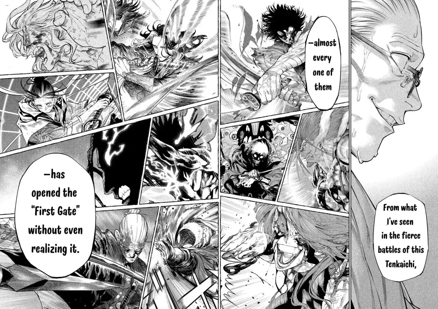 Tenkaichi Nihon Saikyo Bugeisha Ketteisen, chapter 55, page 4