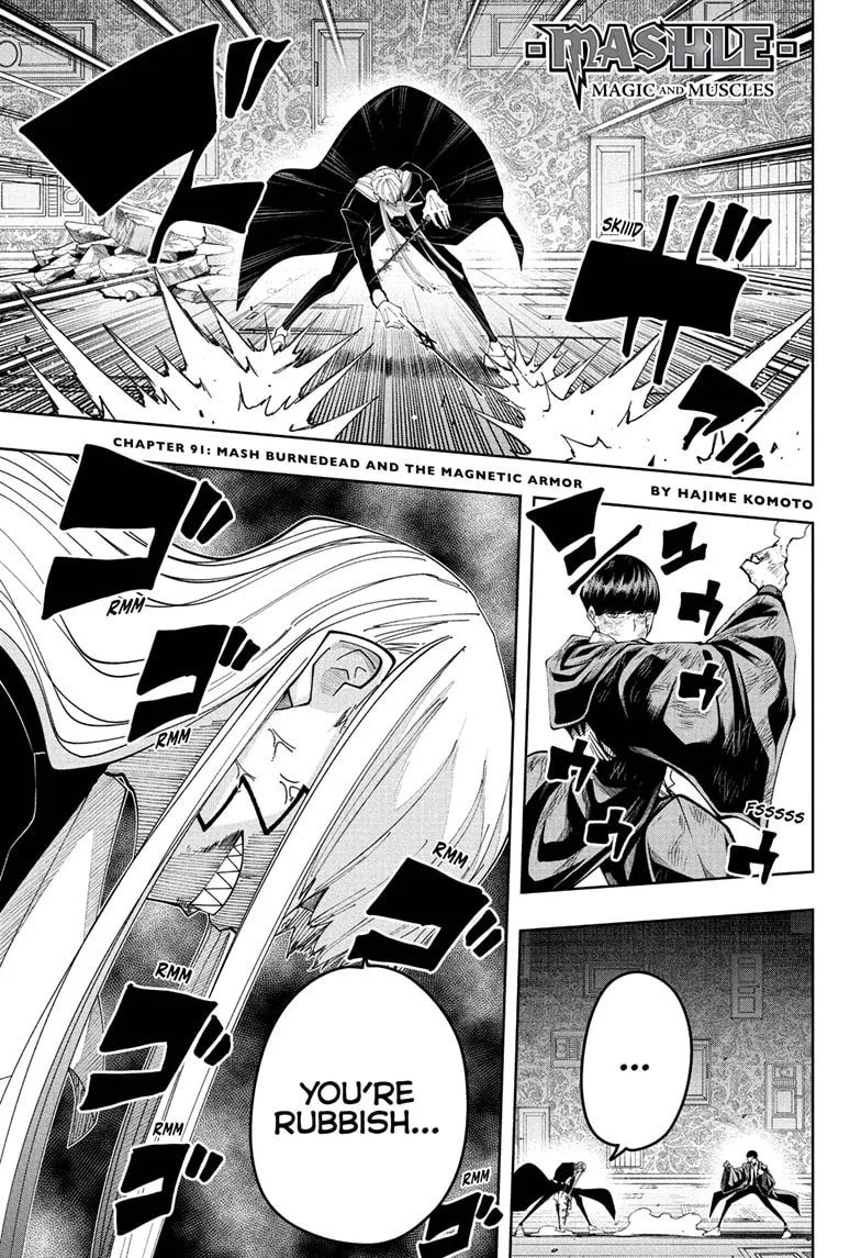 Mashle: Magic and Muscles, chapter 91, page 1