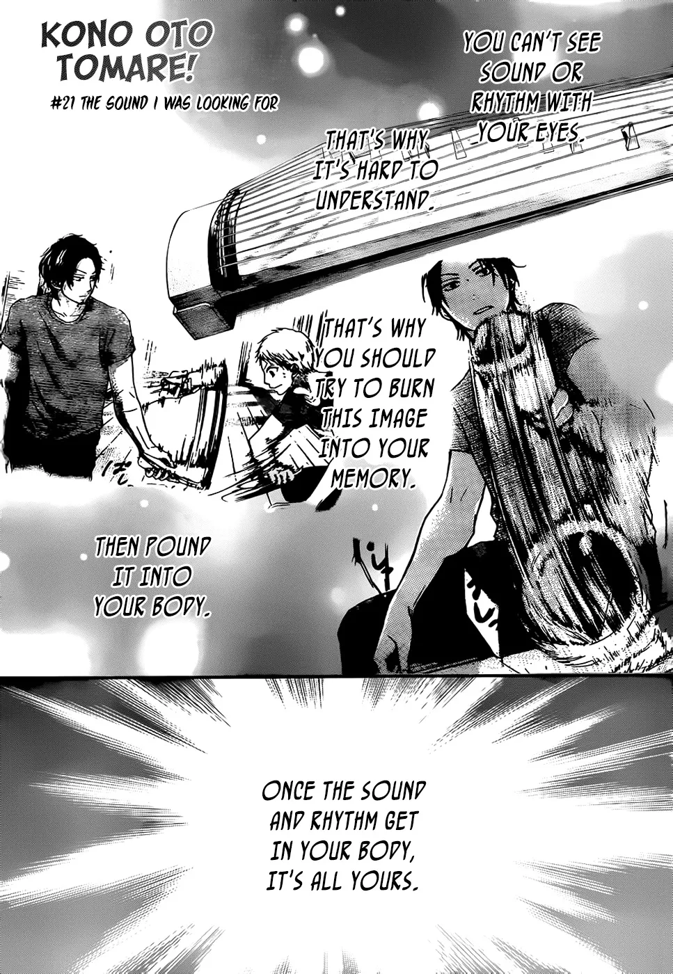 Kono Oto Tomare!, chapter 21, page 3
