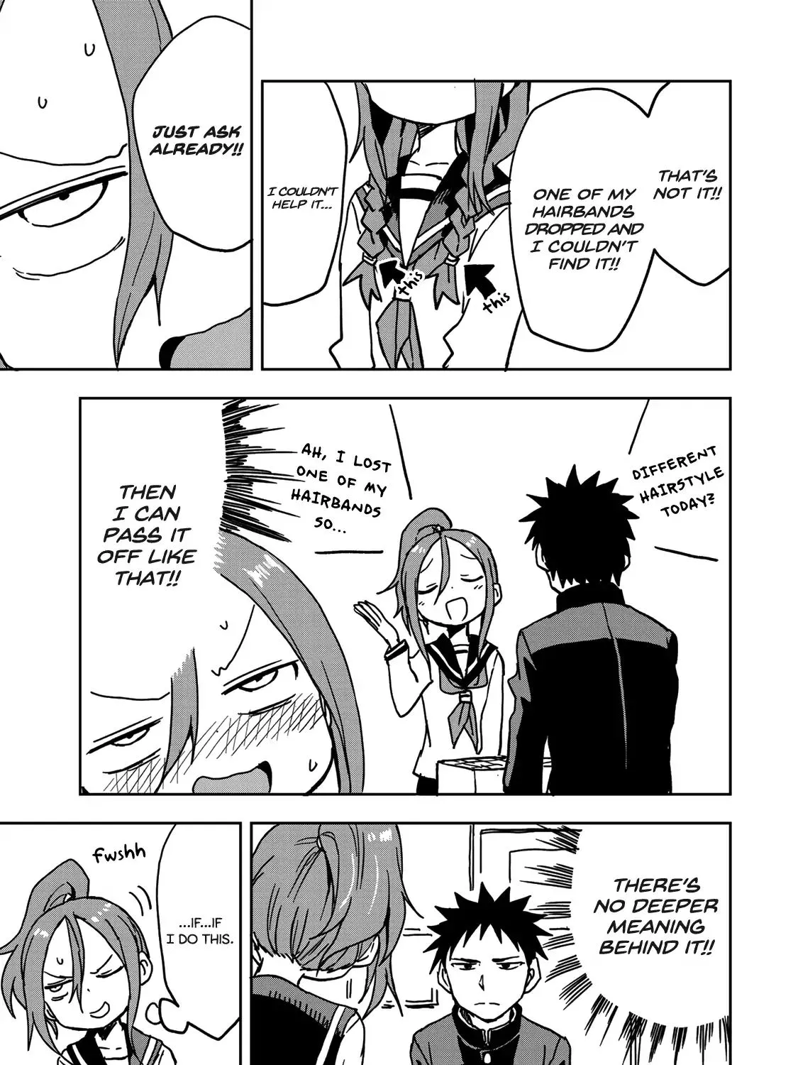 Soredemo Ayumu wa Yosetekuru, chapter 14.5, page 7