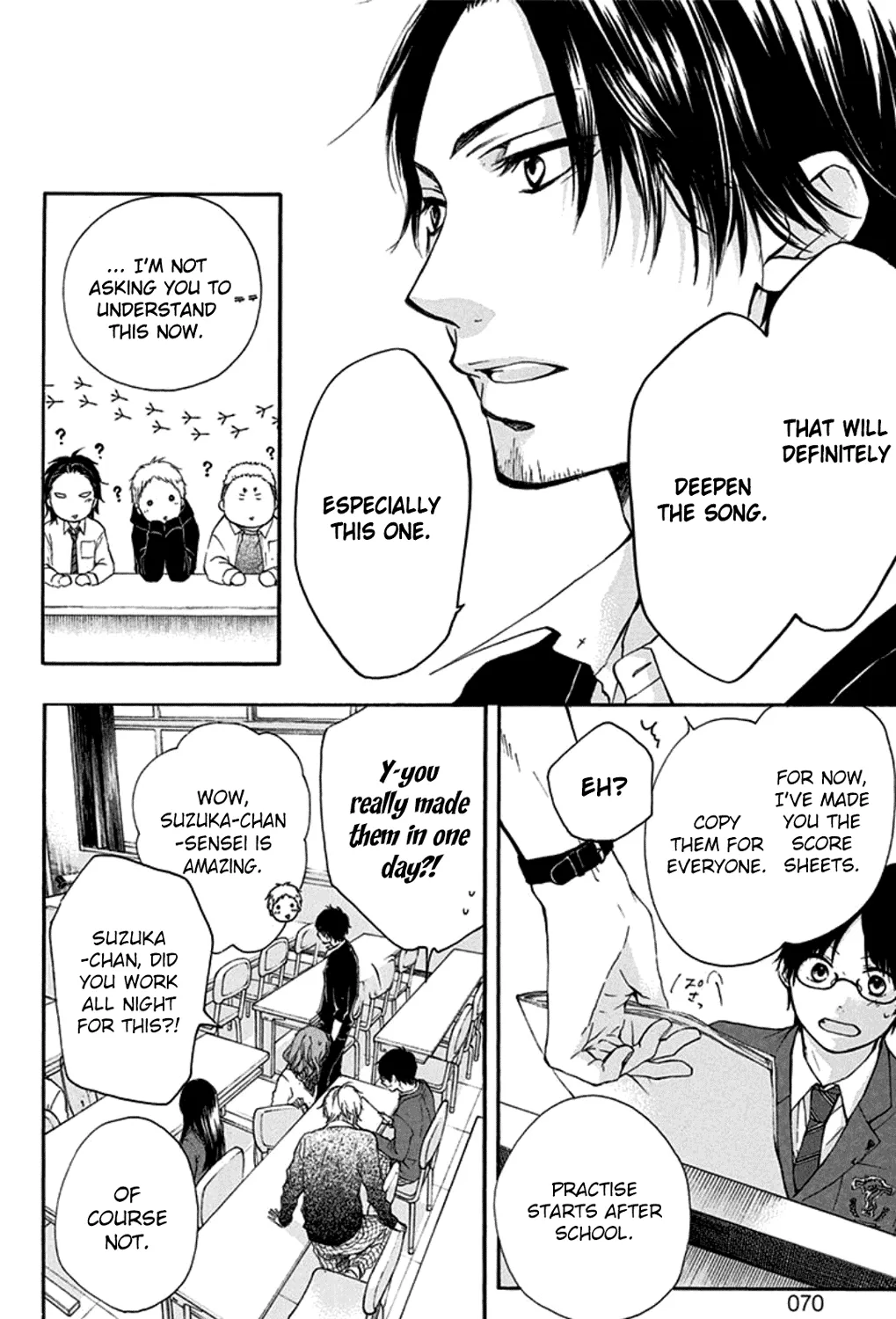 Kono Oto Tomare!, chapter 33, page 11