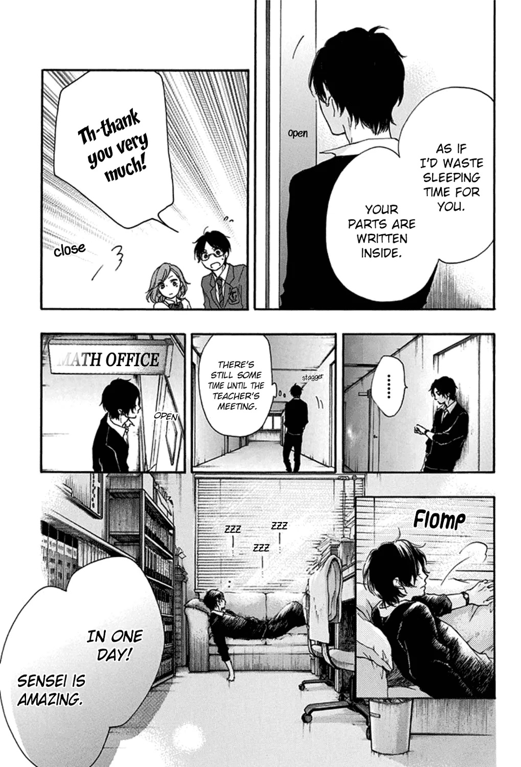 Kono Oto Tomare!, chapter 33, page 13