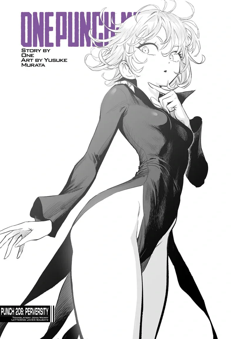 One Punch Man, chapter 206, page 1