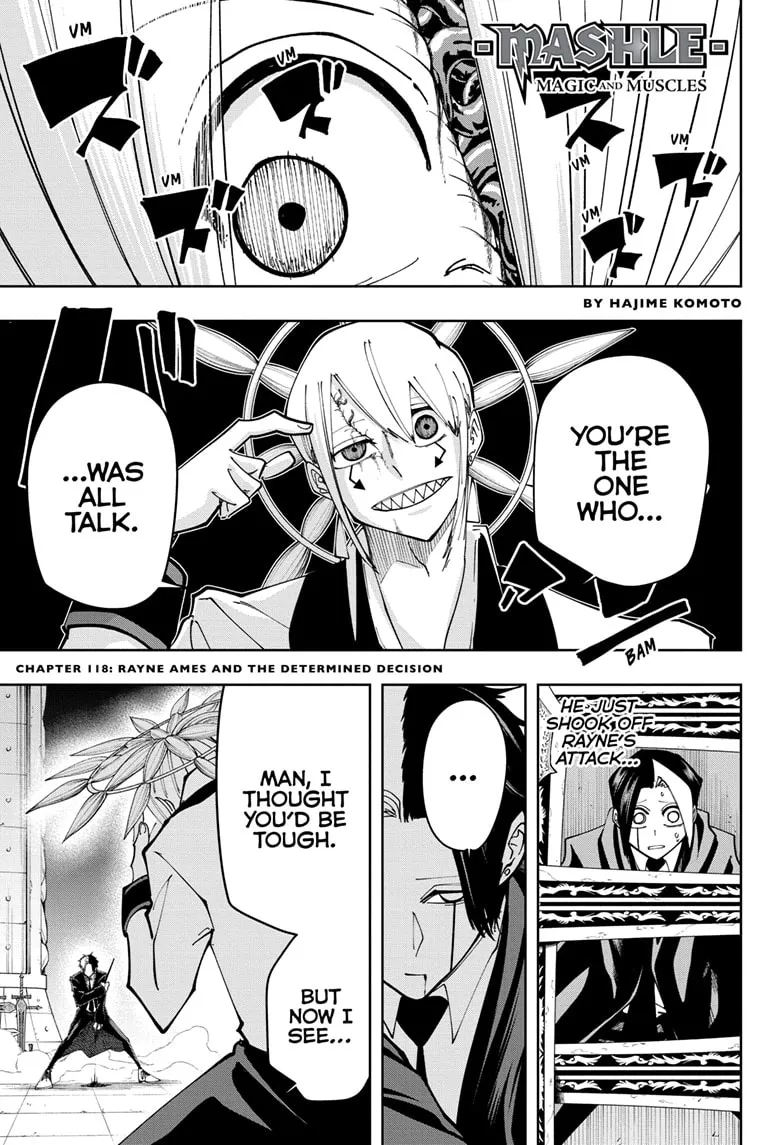 Mashle: Magic and Muscles, chapter 118, page 1