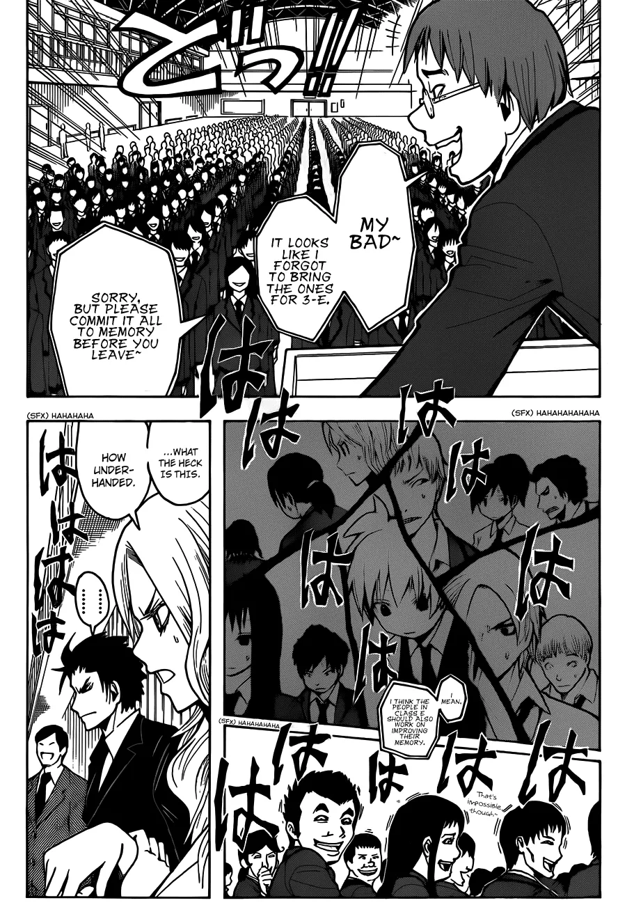 Assassination Classroom, chapter 11, page 12