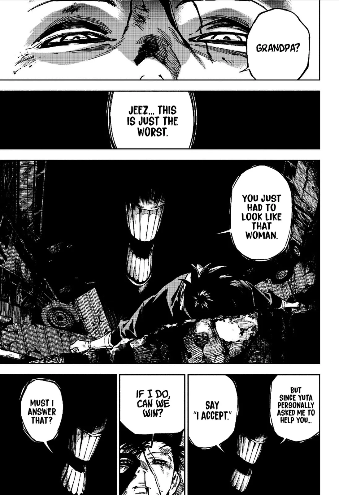 Jujutsu Kaisen Modulo Manga, chapter 17, page 18