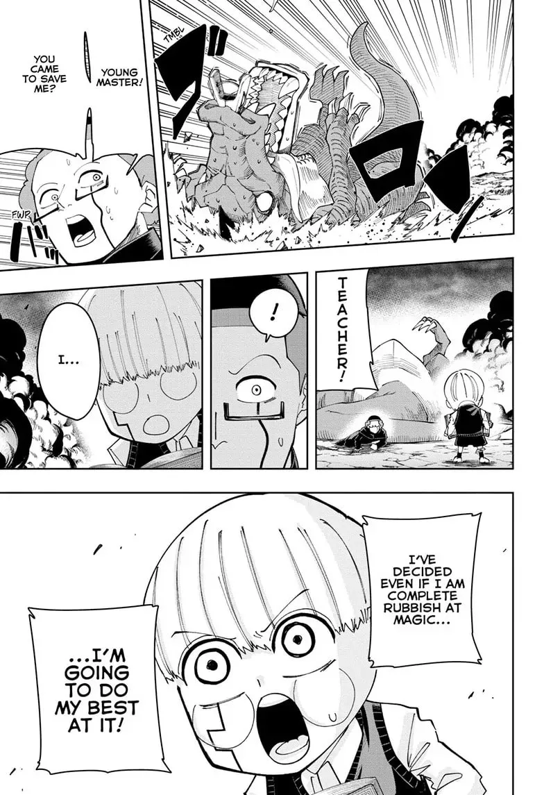 Mashle: Magic and Muscles, chapter 162.5, page 31