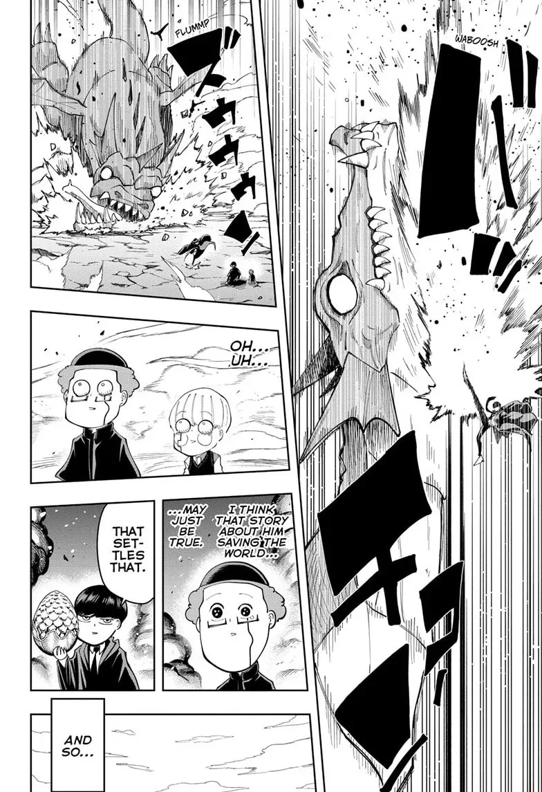 Mashle: Magic and Muscles, chapter 162.5, page 35