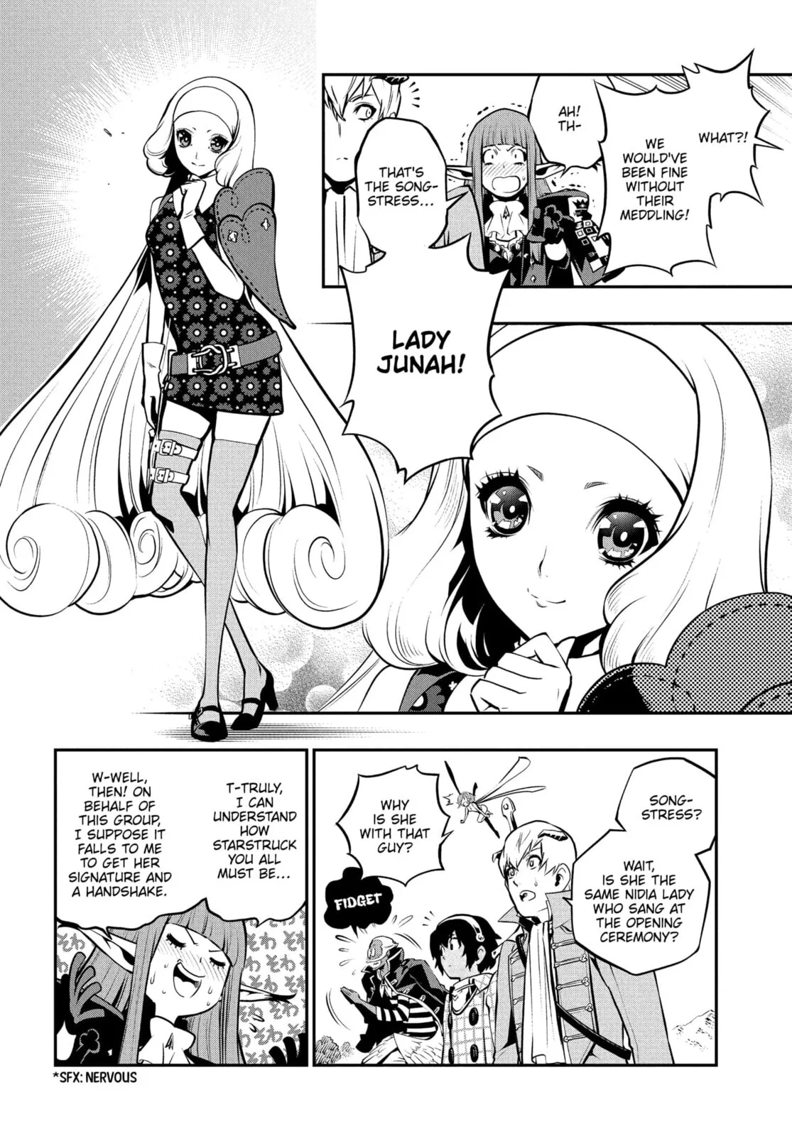 Metaphor ReFantazio, chapter 6, page 28
