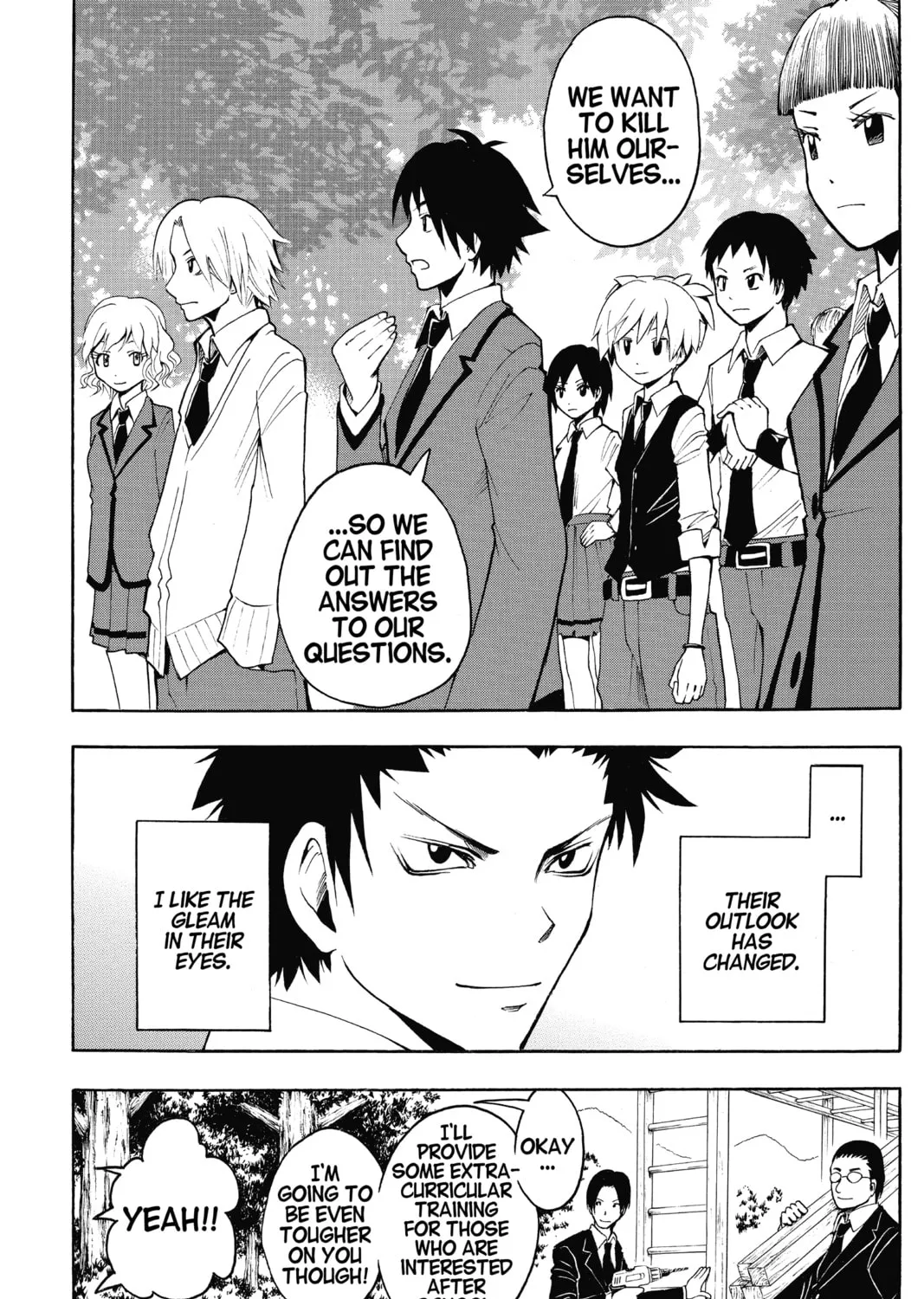 Assassination Classroom, chapter 32, page 35