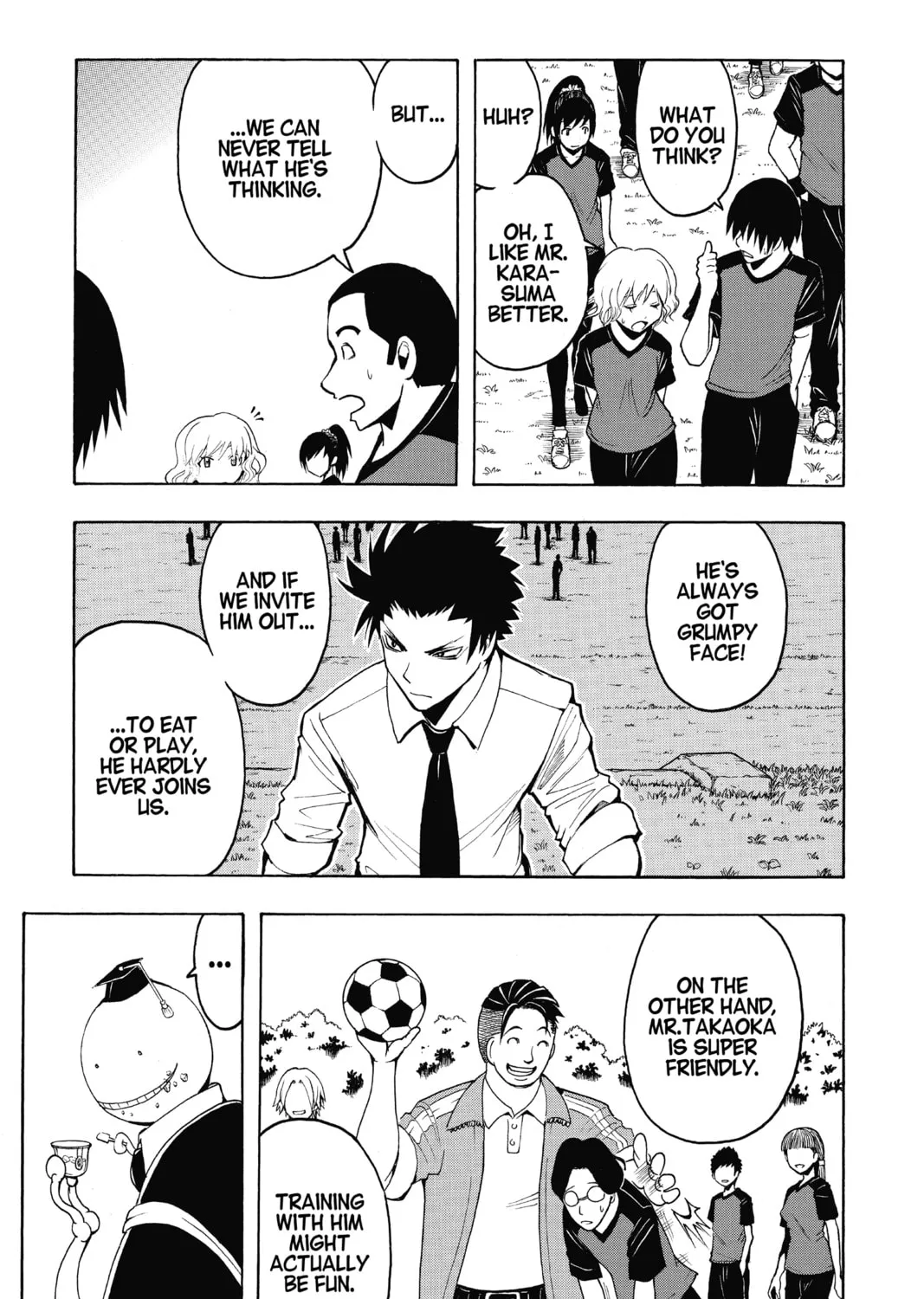 Assassination Classroom, chapter 39, page 5