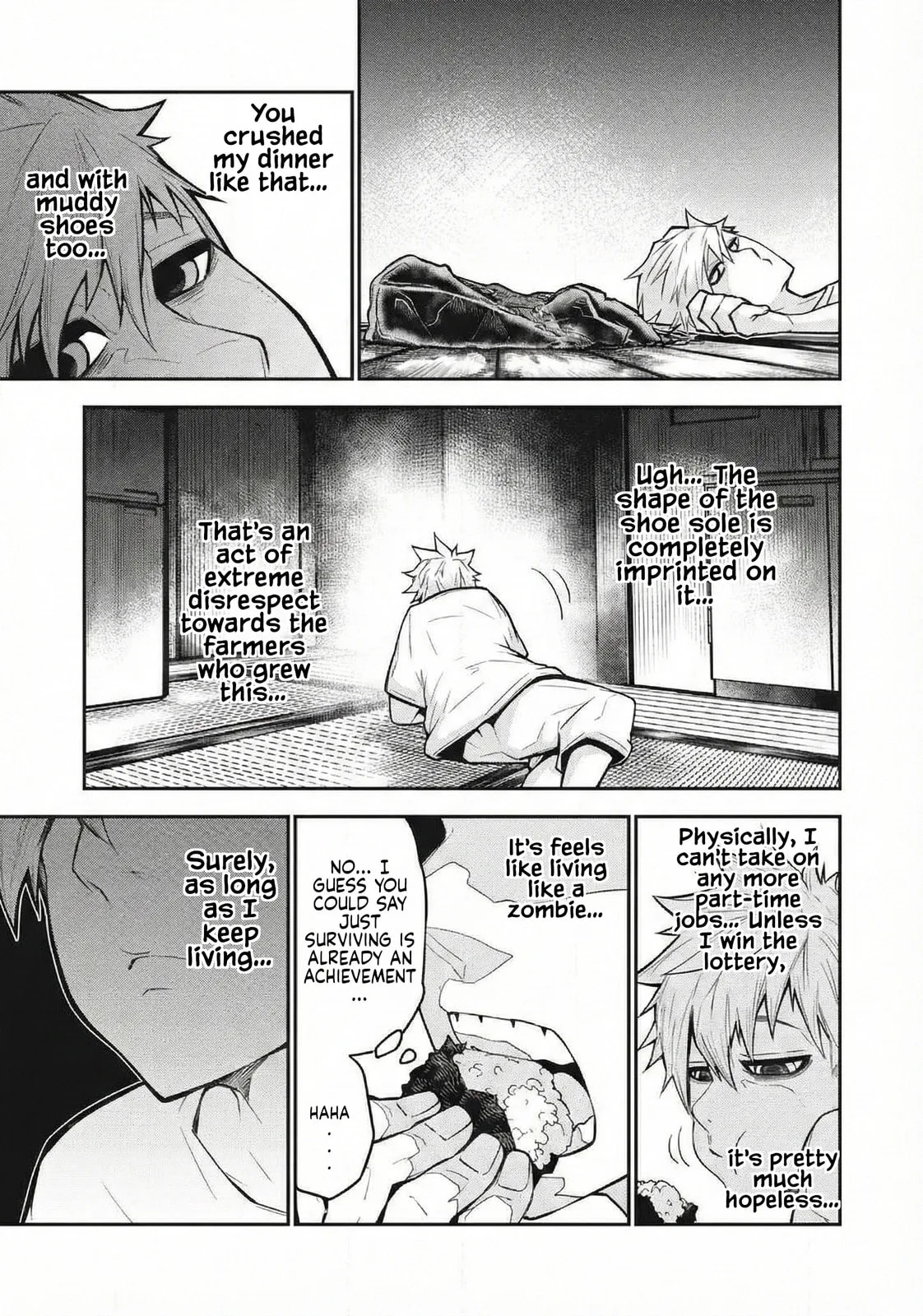 When I Die in a Broken World (Bukkoware Sekai de Shinda Toki), chapter 1, page 8