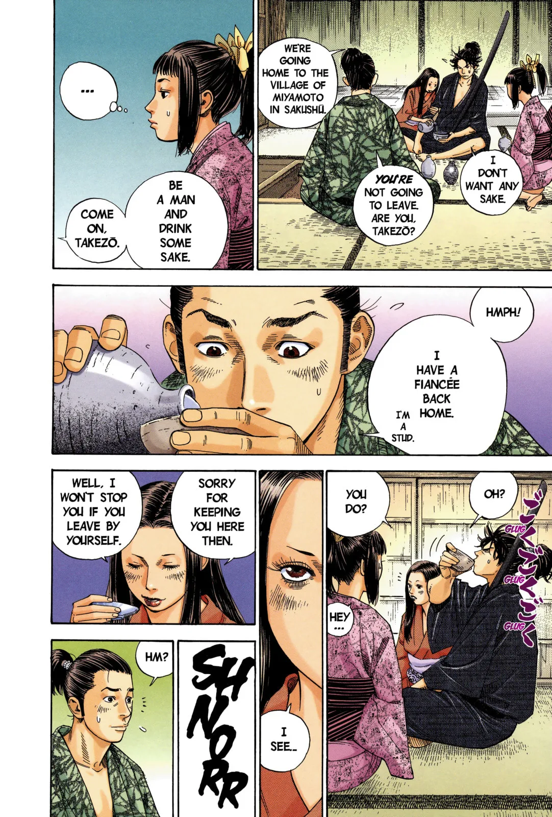 Vagabond Manga, chapter 3, page 10