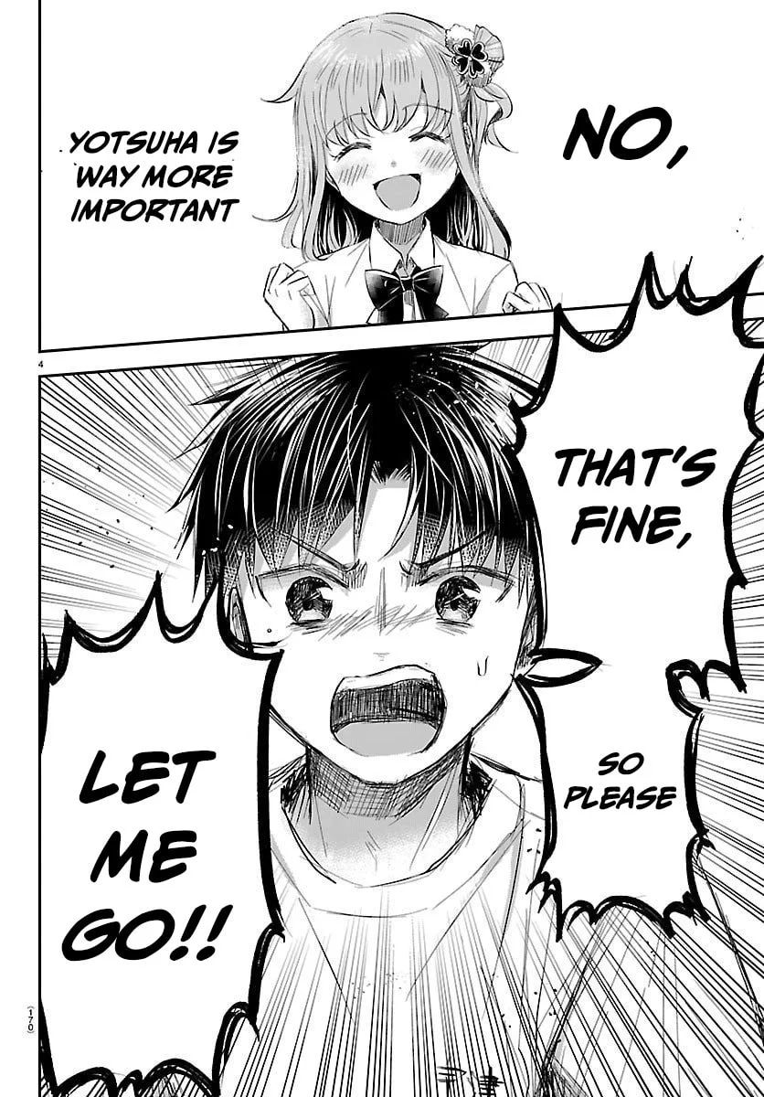 Kimi wa Yotsuba no Clover, chapter 60, page 4