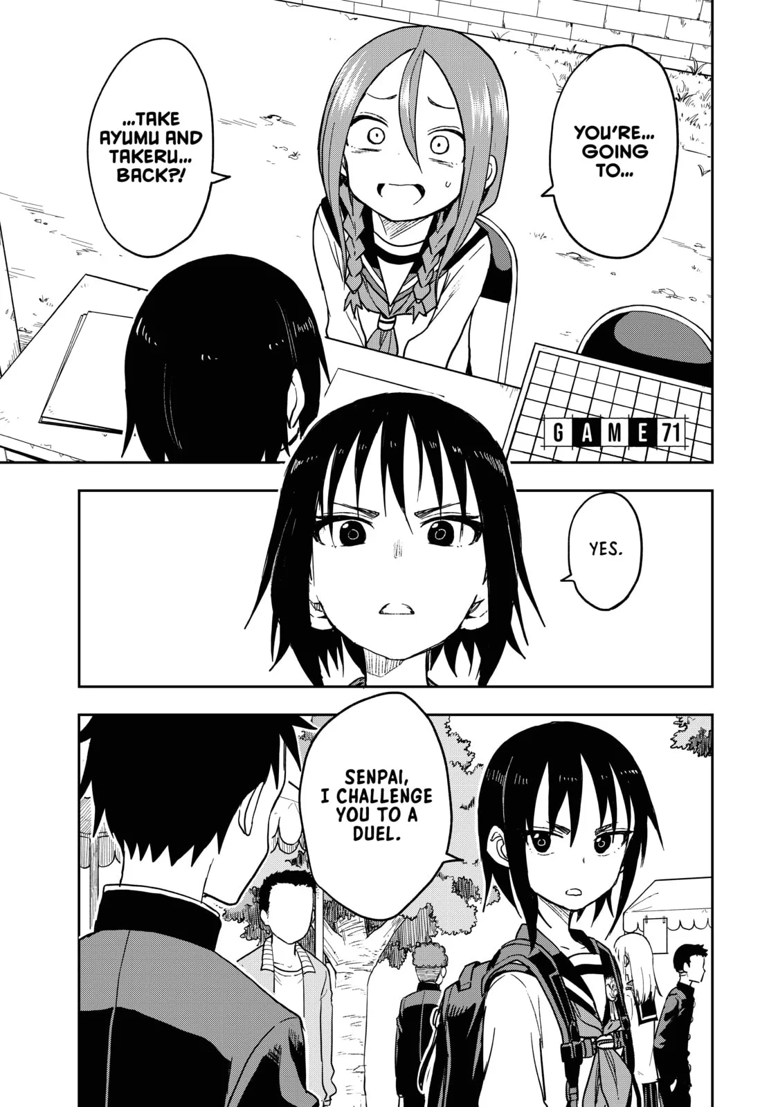 Soredemo Ayumu wa Yosetekuru, chapter 71, page 1