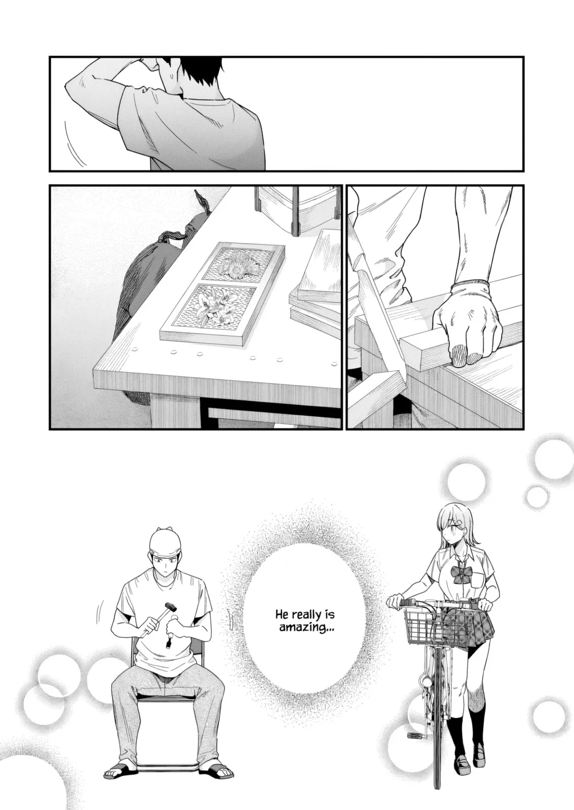 When I Repaired a Gal's Bicycle, She Became Attached to Me, chapter 2, page 26