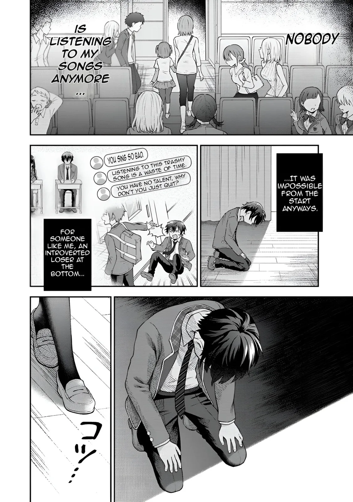 The 'Inkya' Girl Sitting Next To Me Was My Favorite Singer. Sing My Song!, chapter 1, page 31
