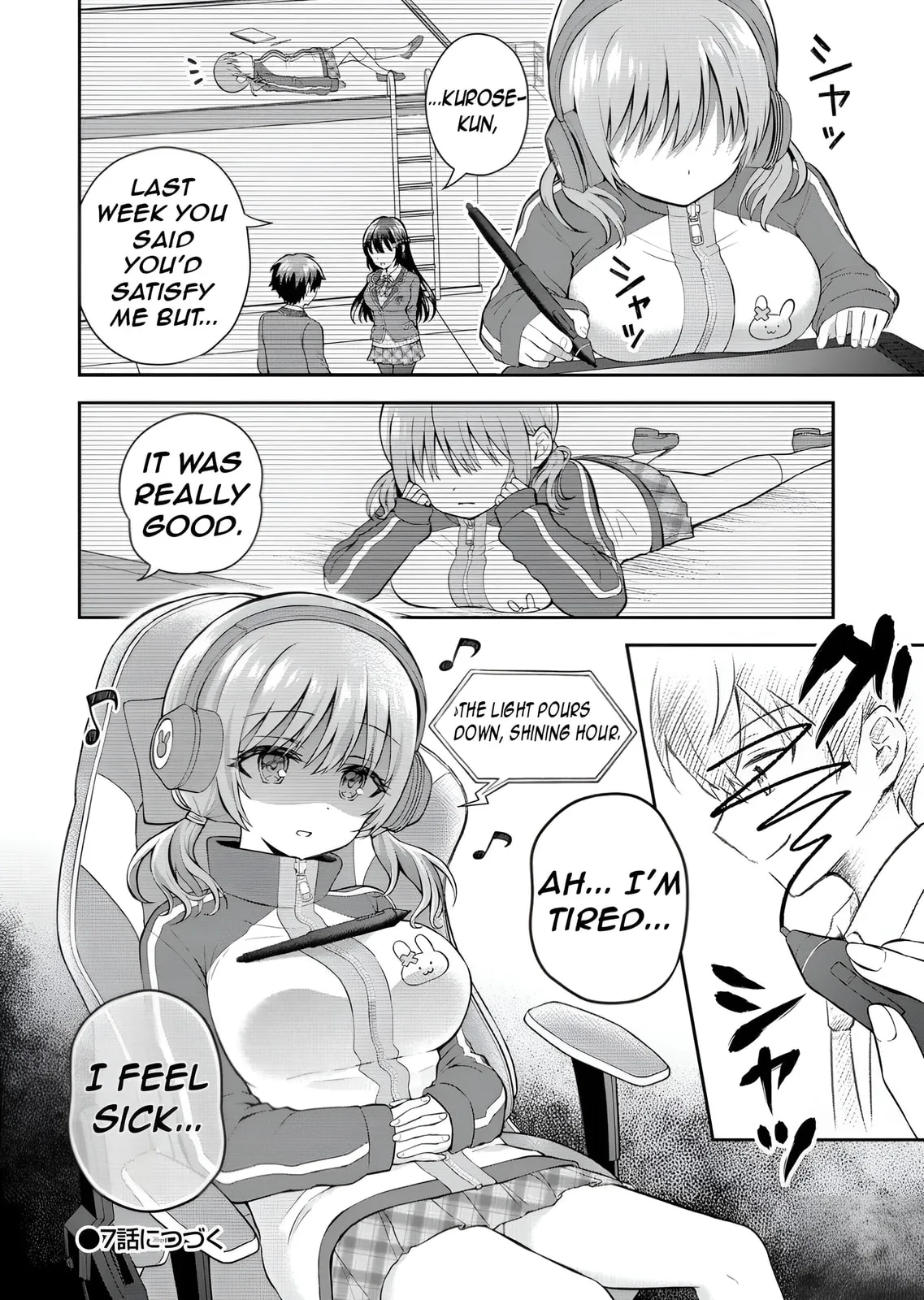 The 'Inkya' Girl Sitting Next To Me Was My Favorite Singer. Sing My Song!, chapter 6, page 35