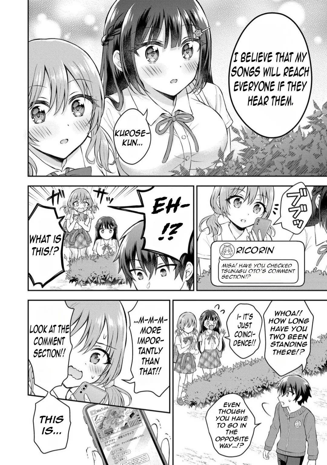 The 'Inkya' Girl Sitting Next To Me Was My Favorite Singer. Sing My Song!, chapter 14.2, page 13
