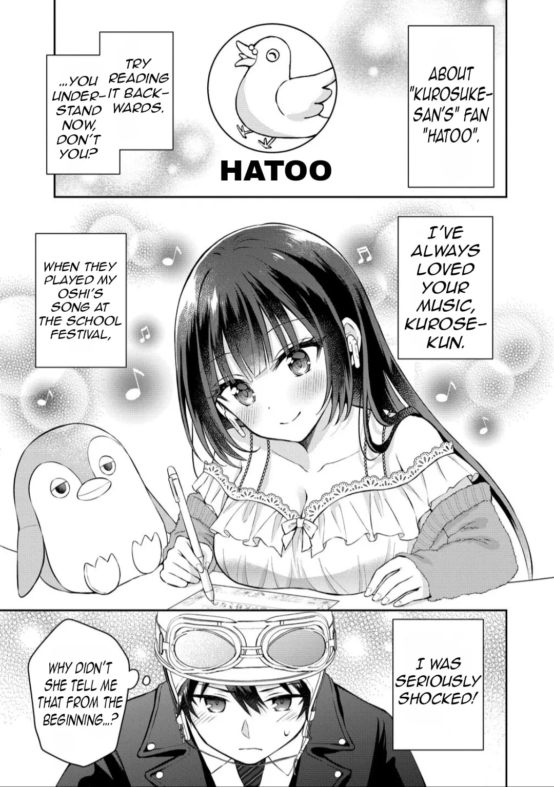 The 'Inkya' Girl Sitting Next To Me Was My Favorite Singer. Sing My Song!, chapter 15, page 23
