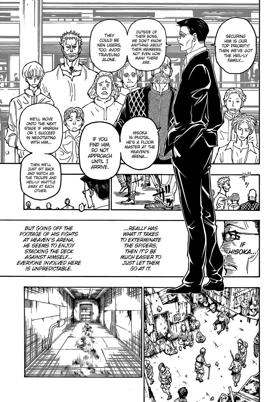 Hunter x Hunter Colored Manga, chapter 392, page 15
