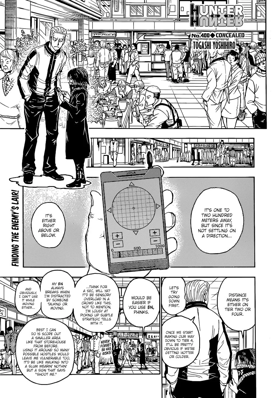Hunter x Hunter Colored Manga, chapter 400, page 2