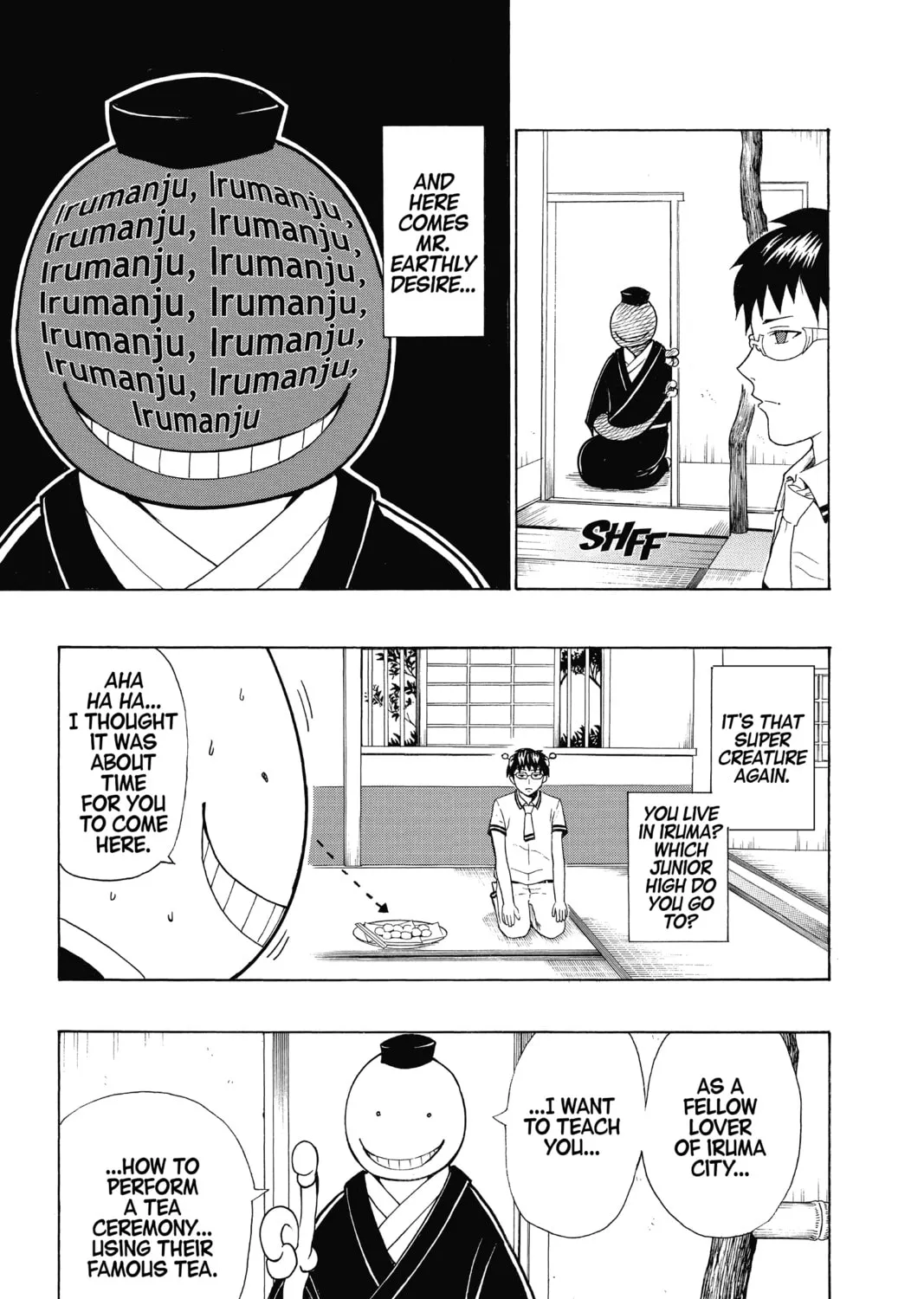 Assassination Classroom, chapter 61.5, page 3