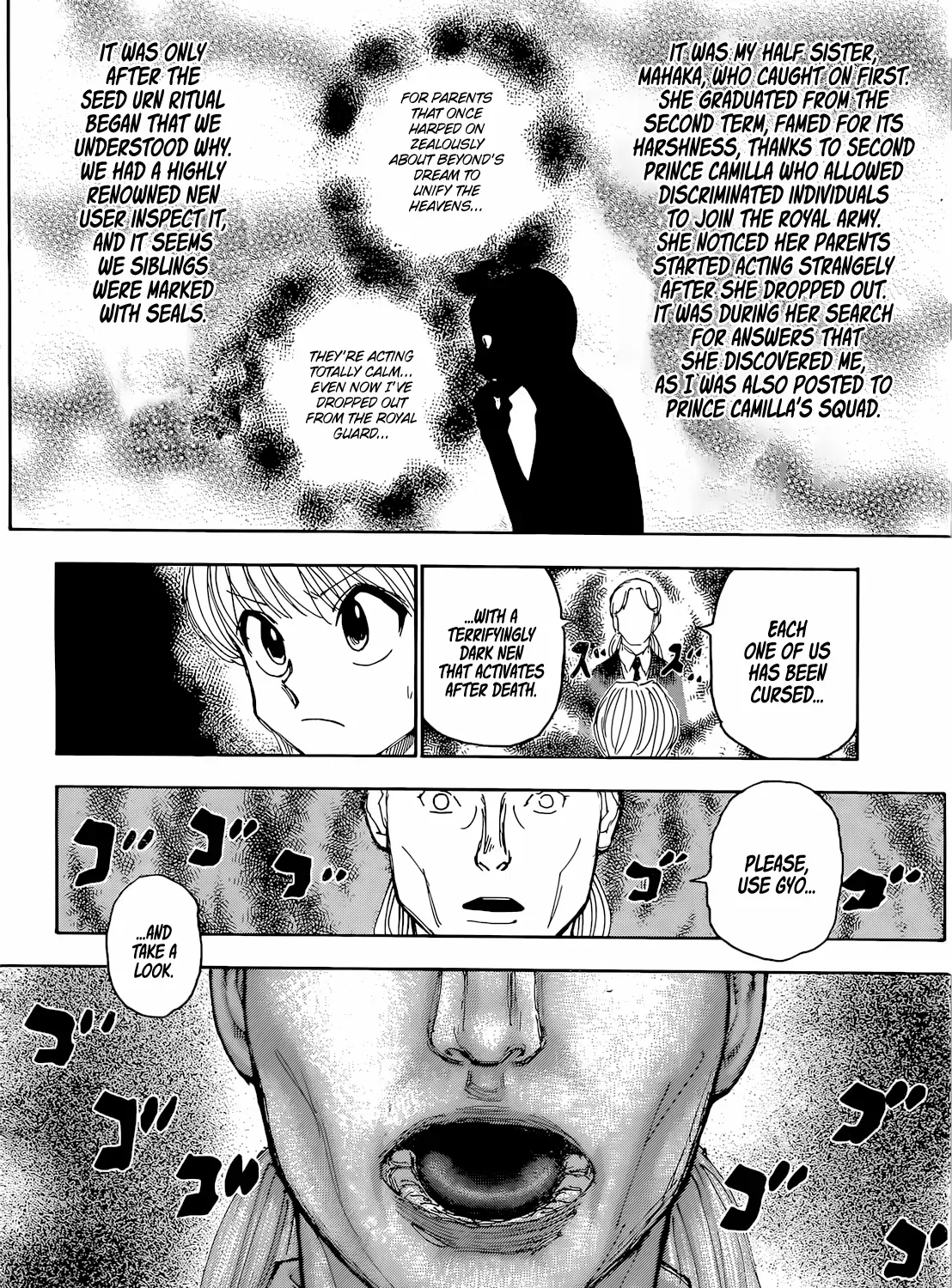 Hunter x Hunter Colored Manga, chapter 401, page 18