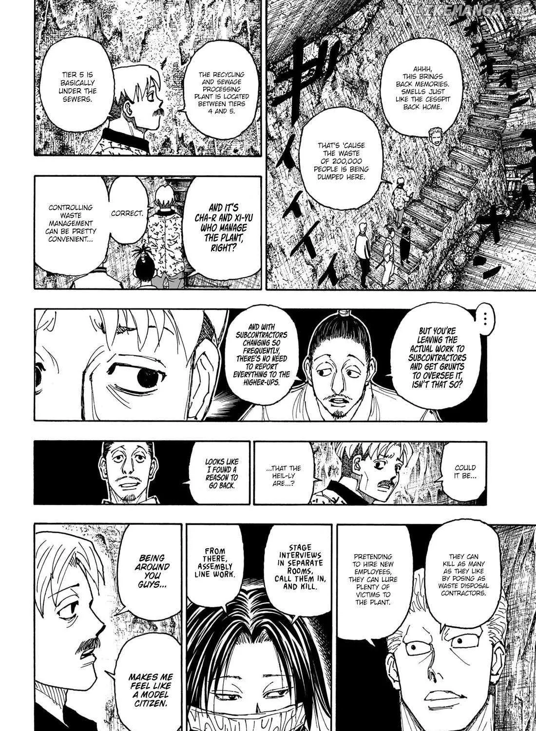Hunter x Hunter Colored Manga, chapter 406, page 5
