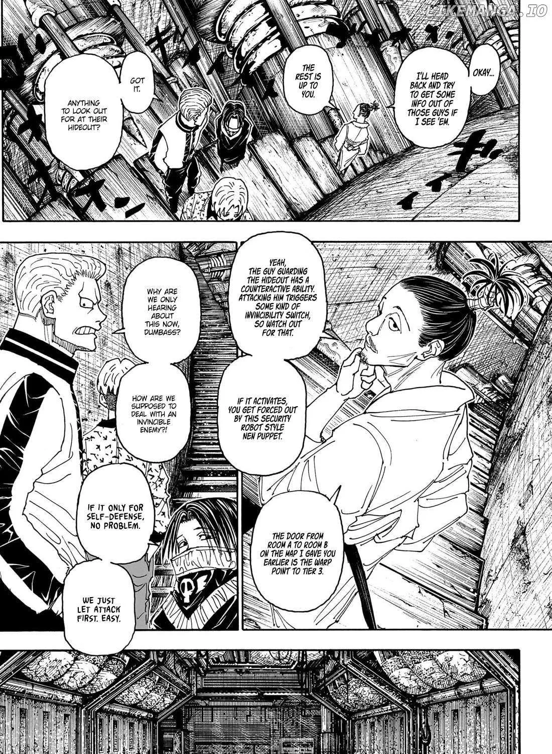 Hunter x Hunter Colored Manga, chapter 406, page 7