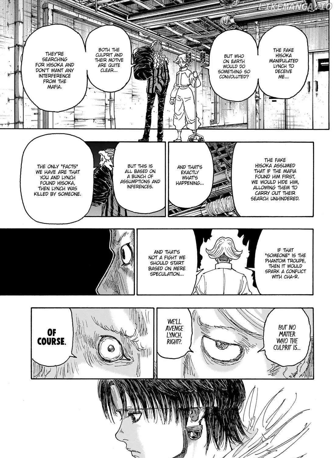 Hunter x Hunter Colored Manga, chapter 406, page 19