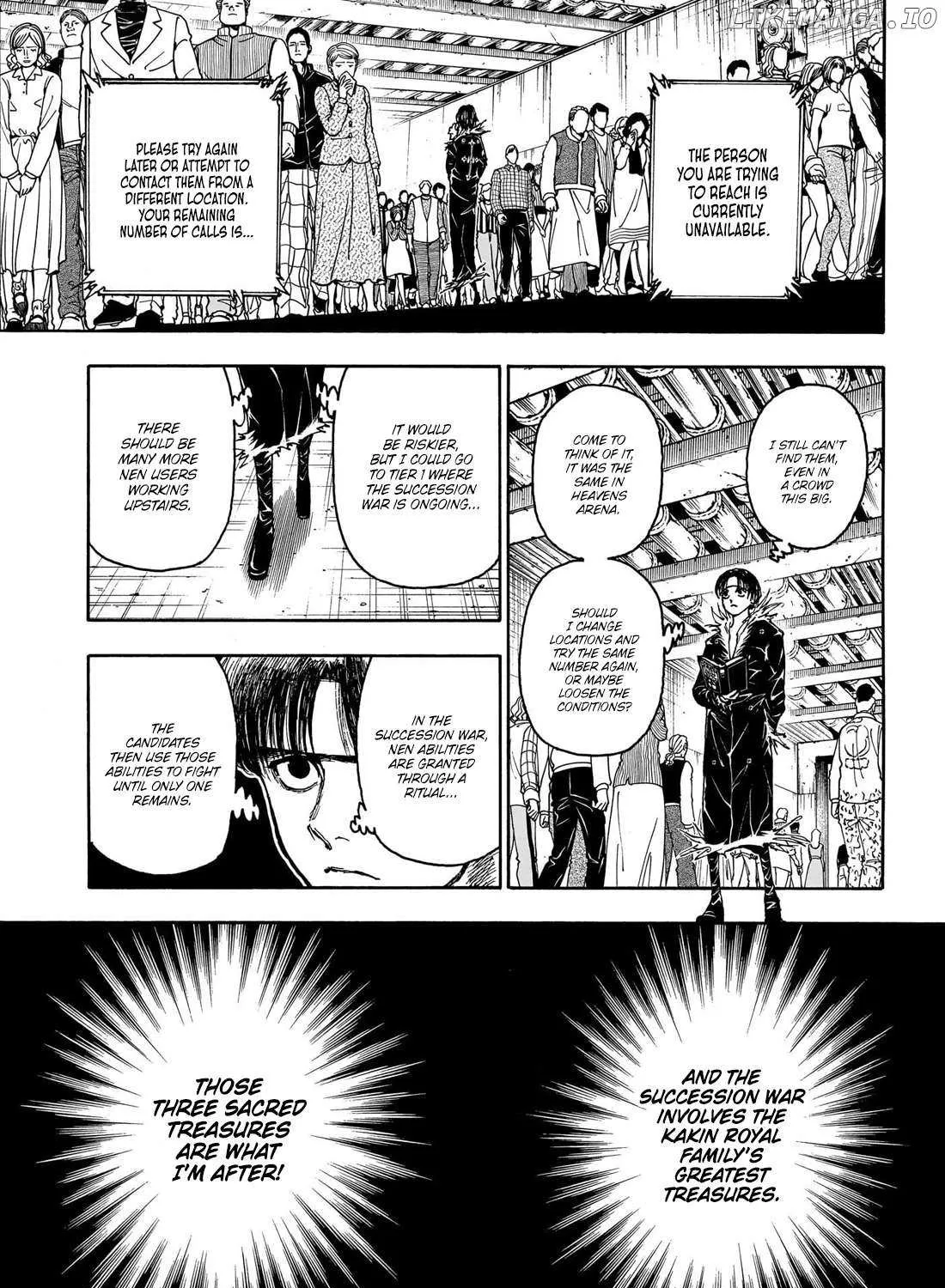 Hunter x Hunter Colored Manga, chapter 406, page 23