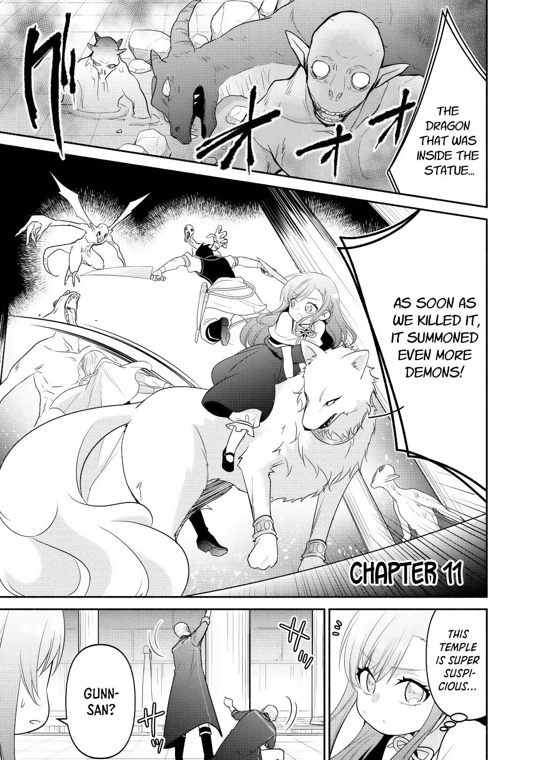 Reincarnated as the Strongest Monster Eater꞉ Revenge on the Tyrant Dragon, chapter 11, page 1