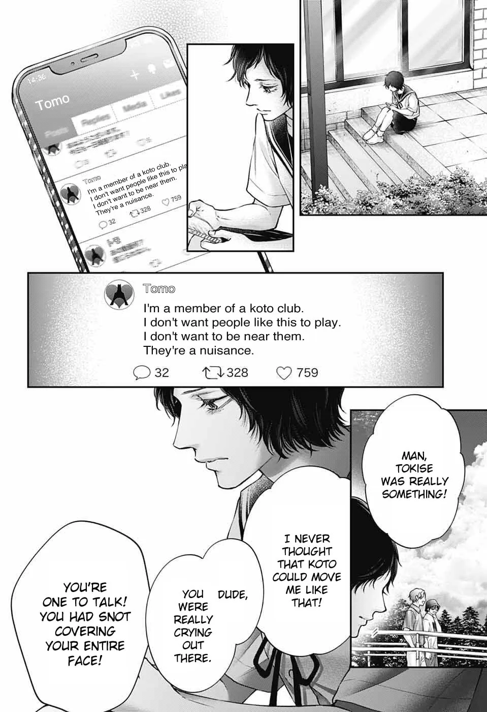 Kono Oto Tomare!, chapter 142, page 10