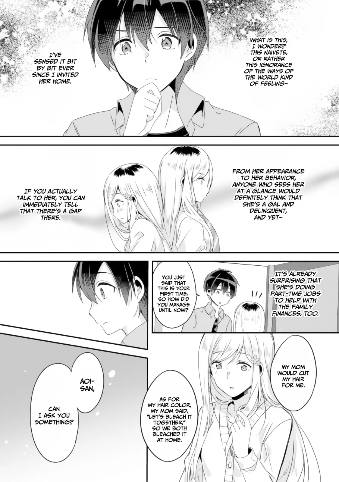 A Story of Taking Home a Lonely Gal from My Class and Turning Her into an Elegant Beauty, chapter 3, page 17