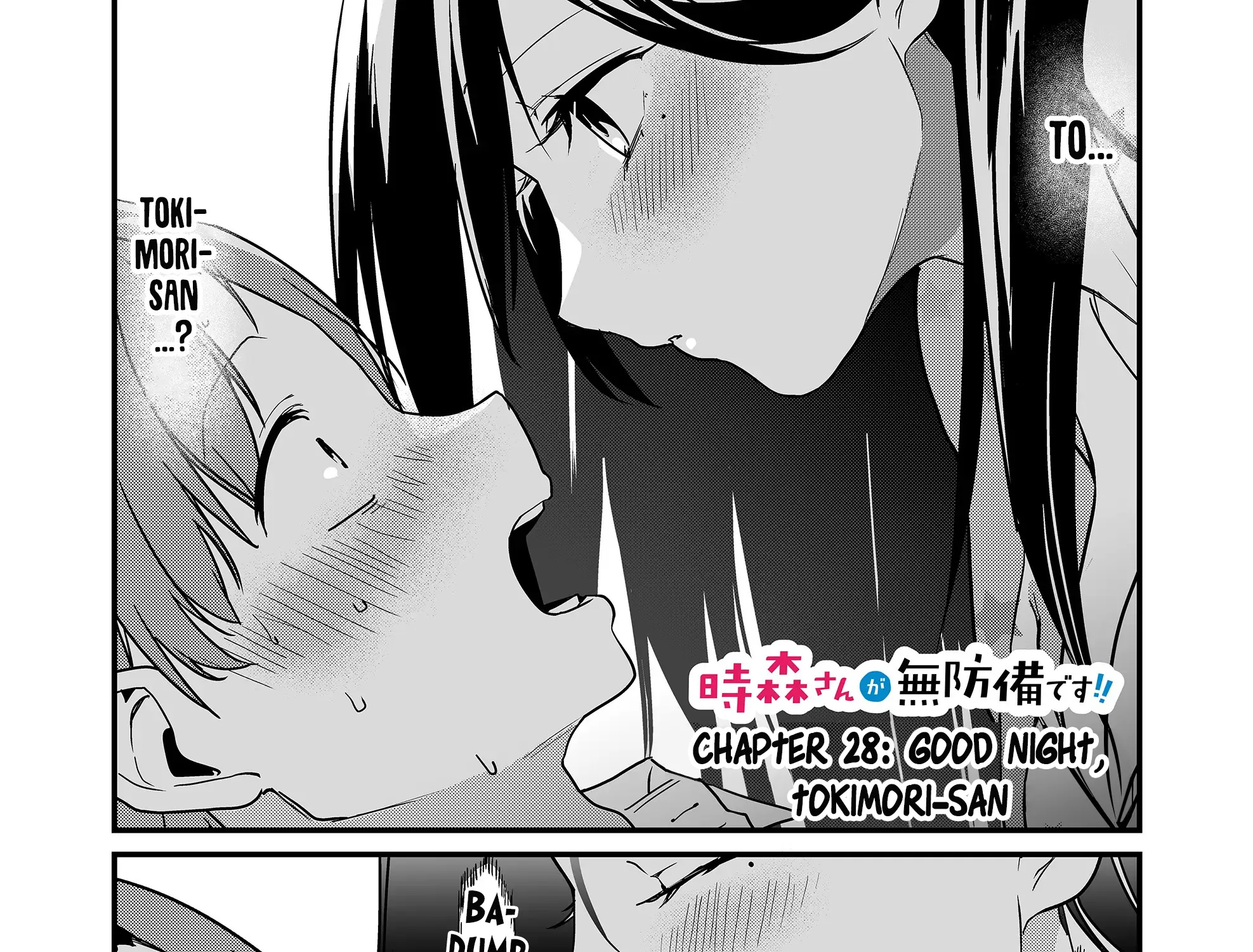 Tokimori-san Is Completely Defenseless!!, chapter 28, page 1