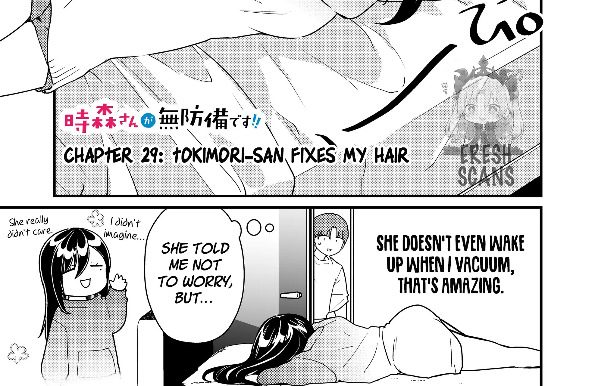Tokimori-san Is Completely Defenseless!!, chapter 29, page 2