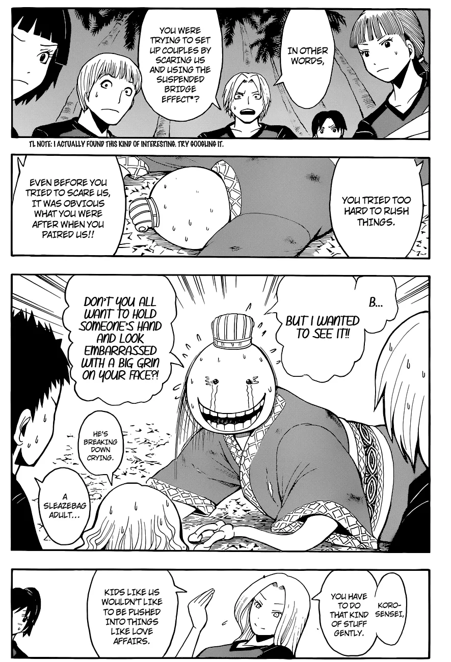 Assassination Classroom, chapter 74, page 17