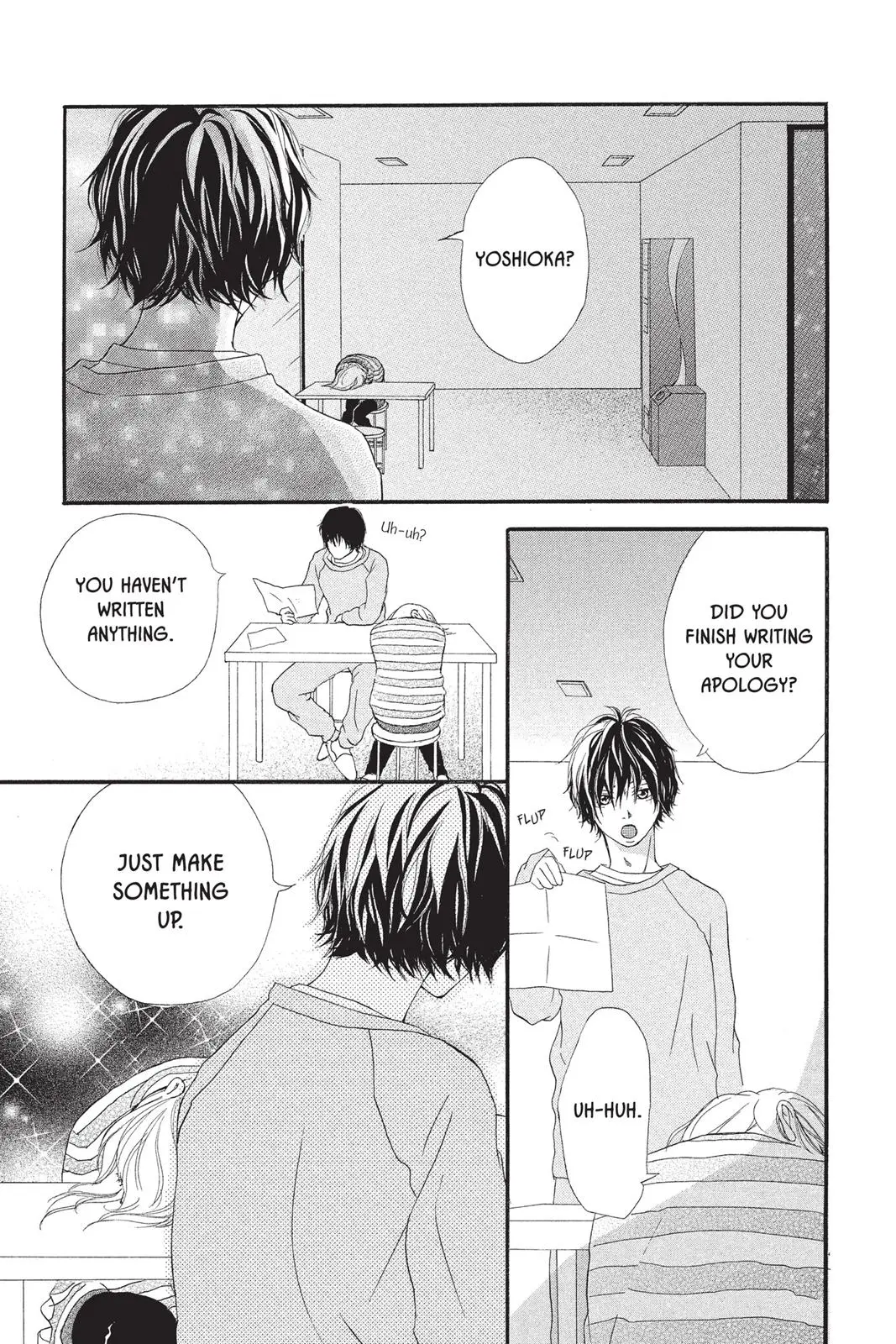 Ao Haru Ride, chapter 5, page 33