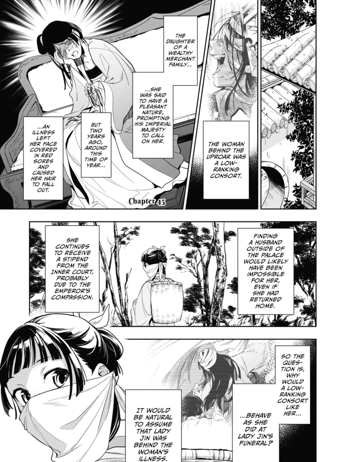 The Apothecary Diaries, chapter 45, page 1