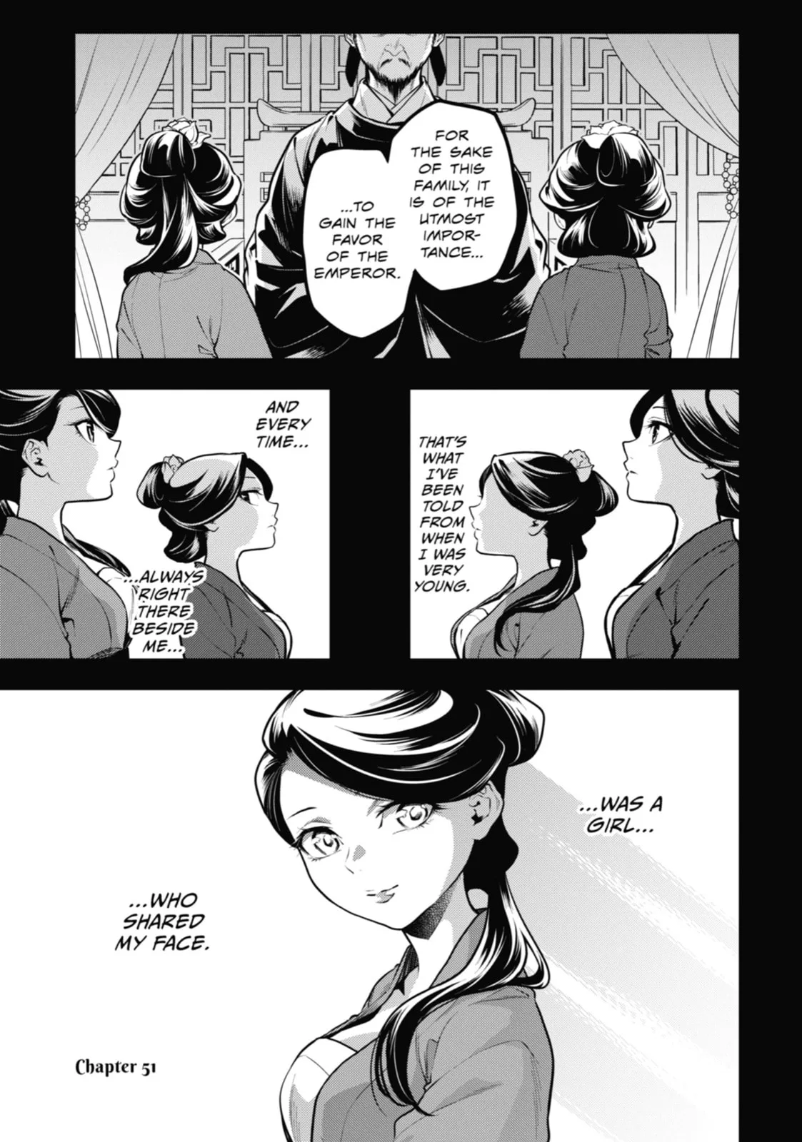 The Apothecary Diaries, chapter 51, page 1