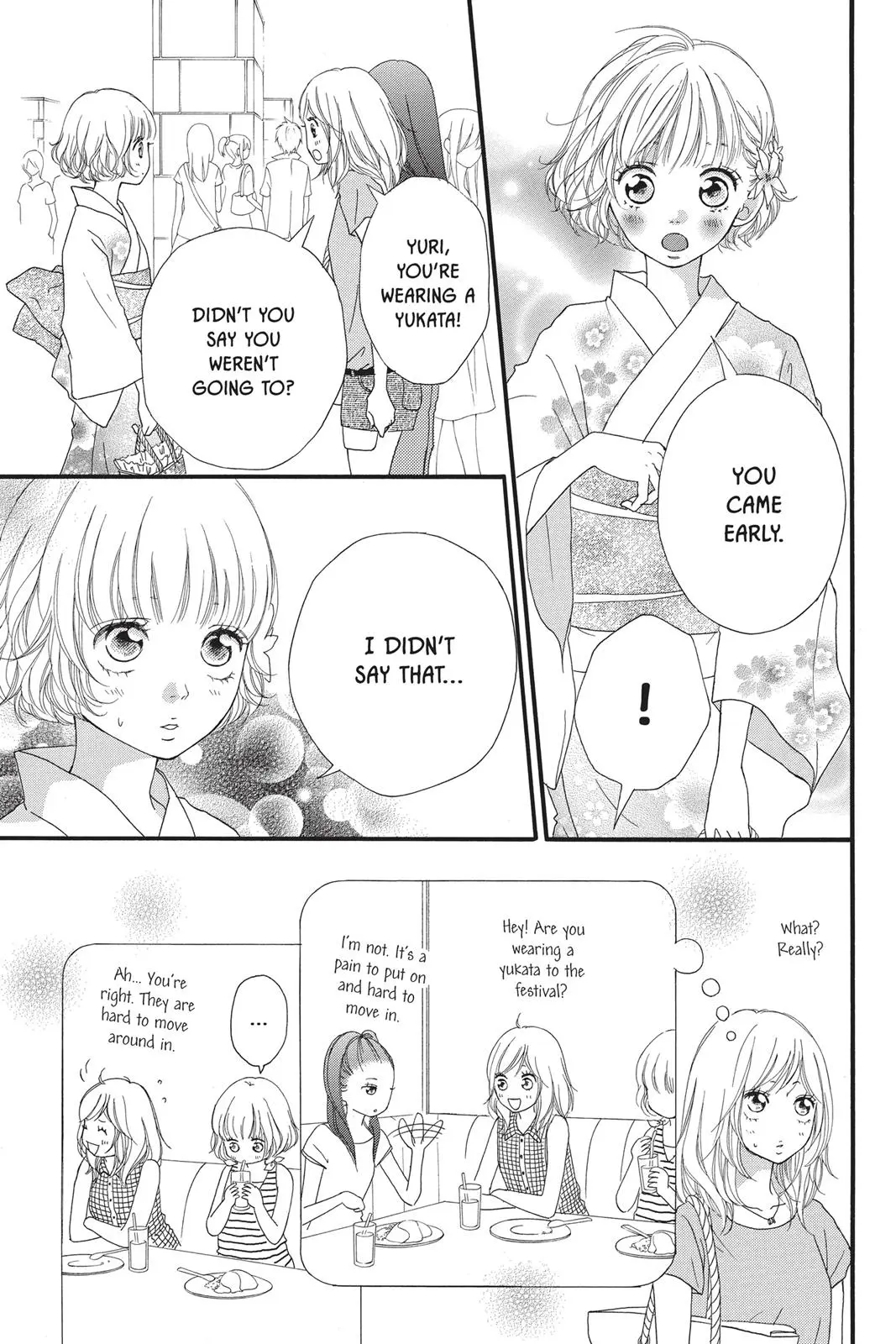 Ao Haru Ride, chapter 15, page 3