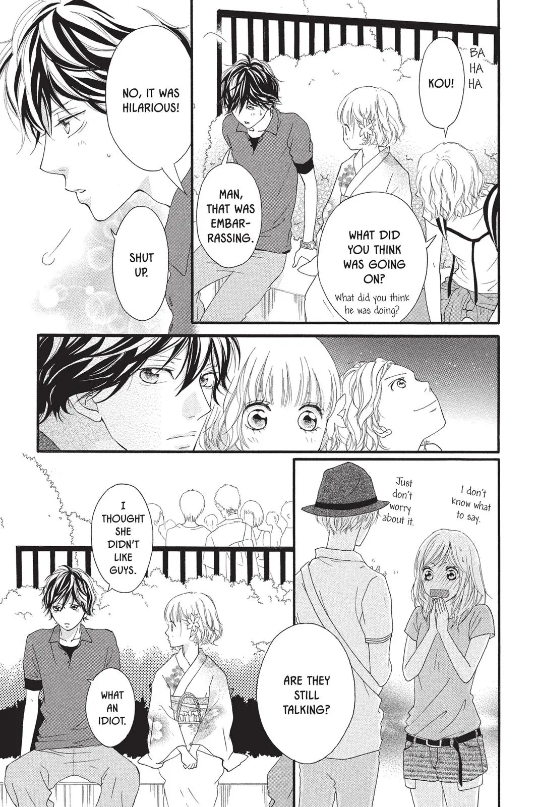 Ao Haru Ride, chapter 15, page 17