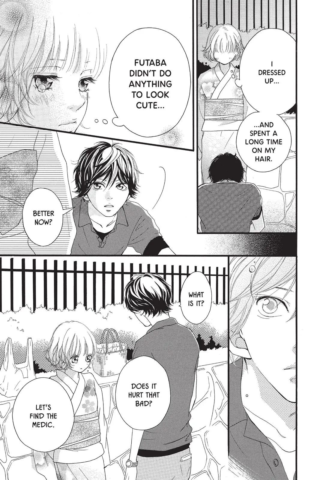 Ao Haru Ride, chapter 15, page 23