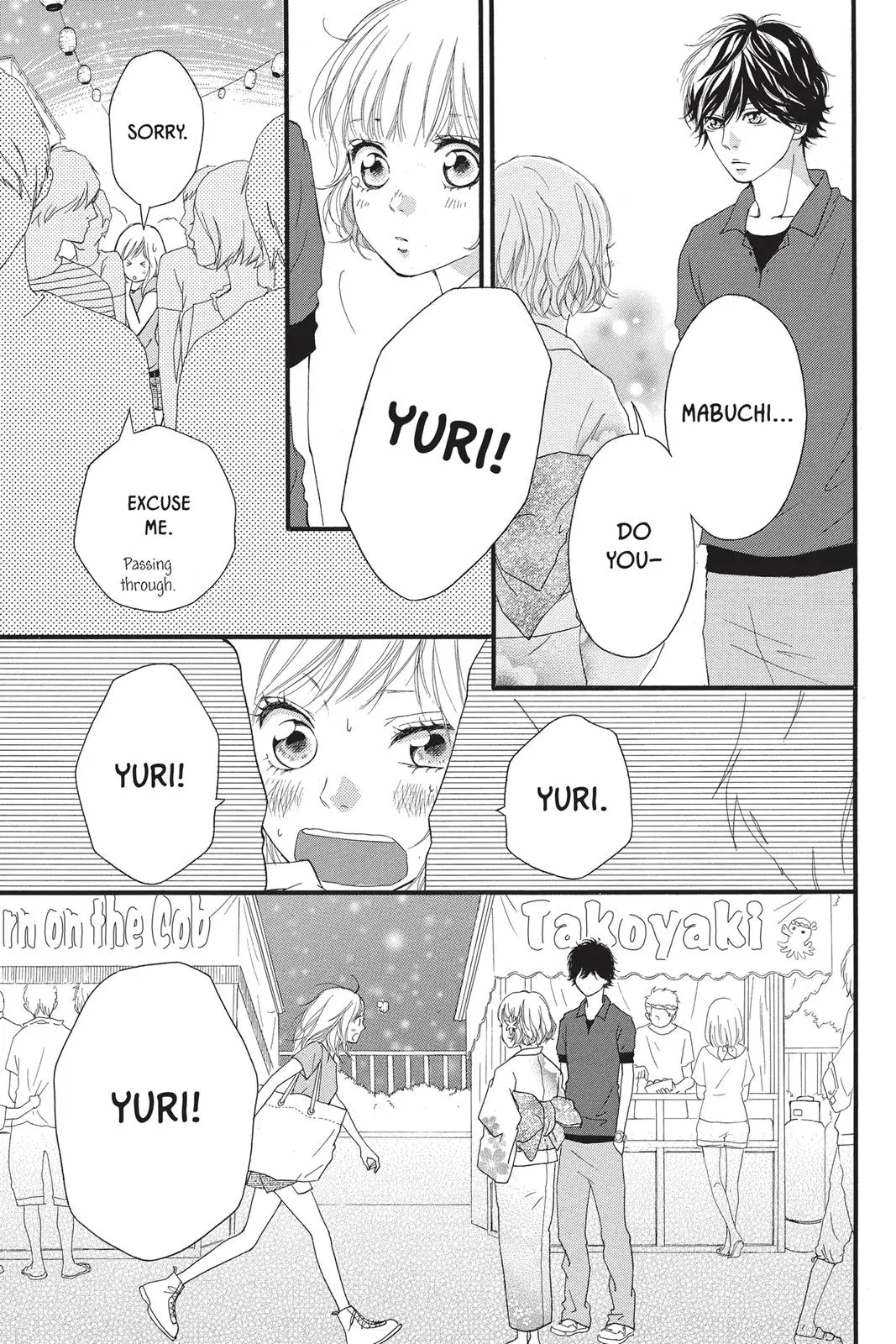 Ao Haru Ride, chapter 15, page 27