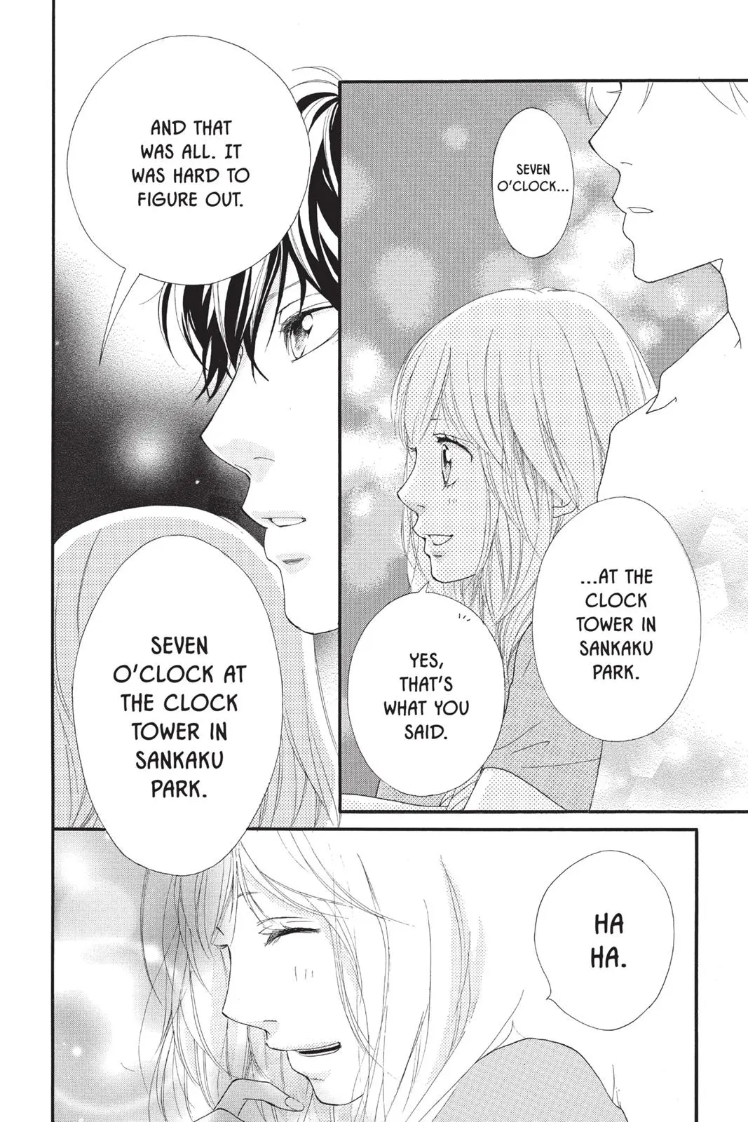 Ao Haru Ride, chapter 15, page 40