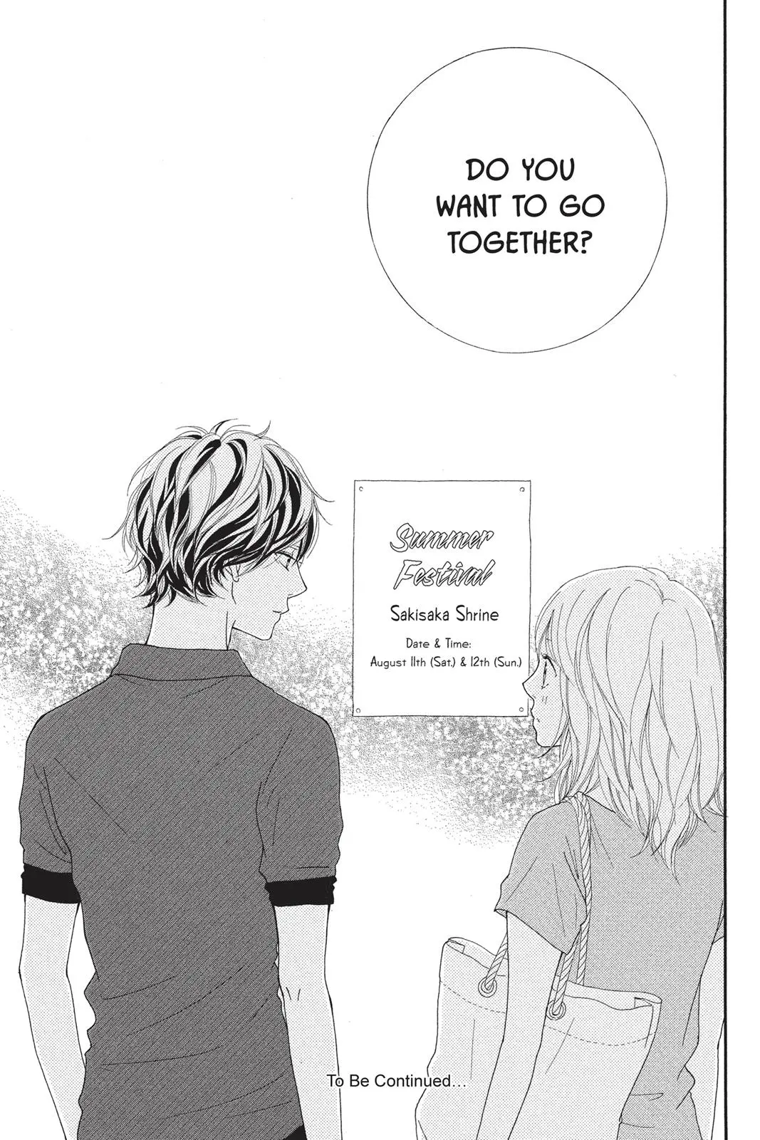 Ao Haru Ride, chapter 15, page 43